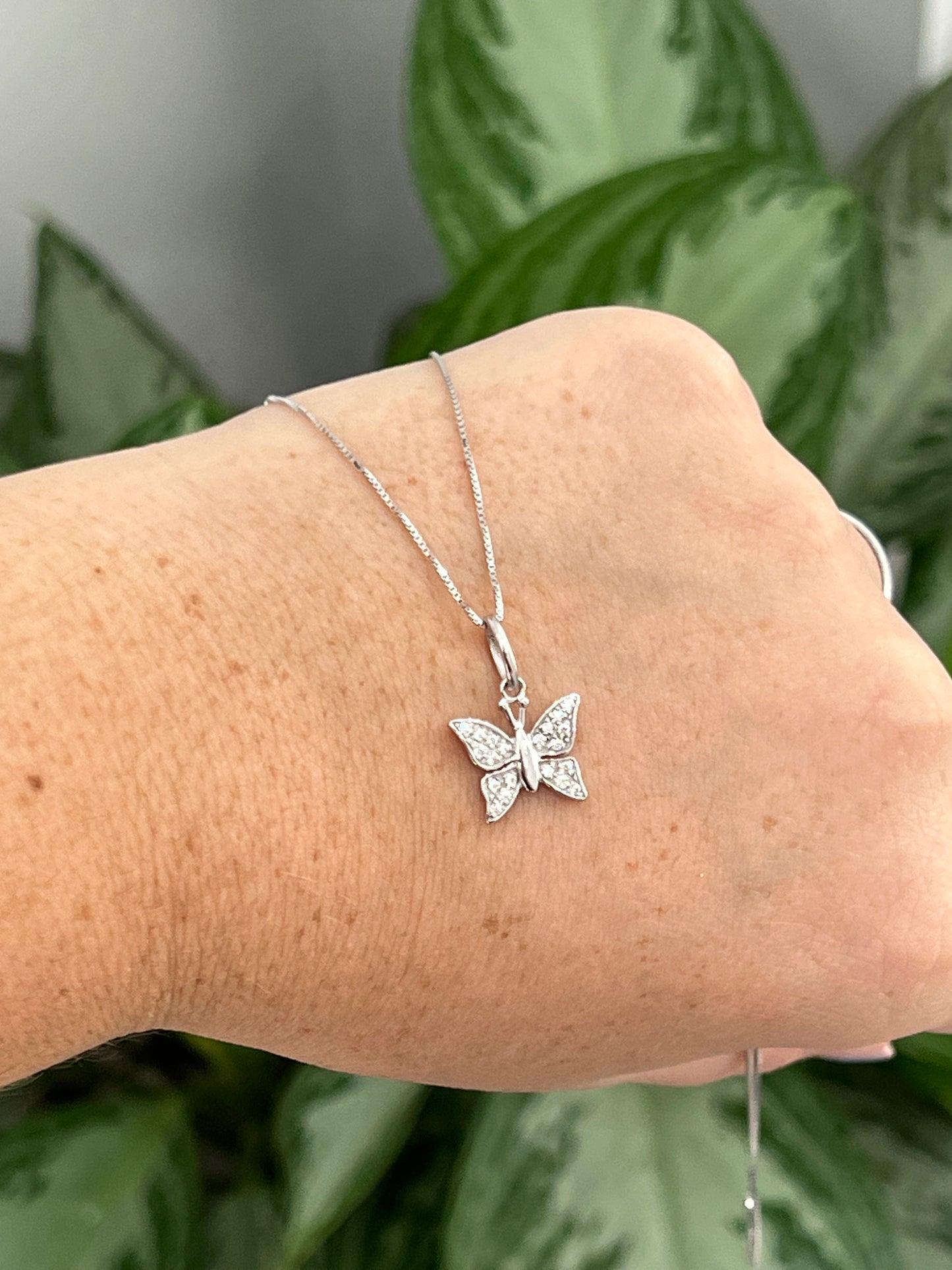 COLLANA BUTTERFLY CRISTAL