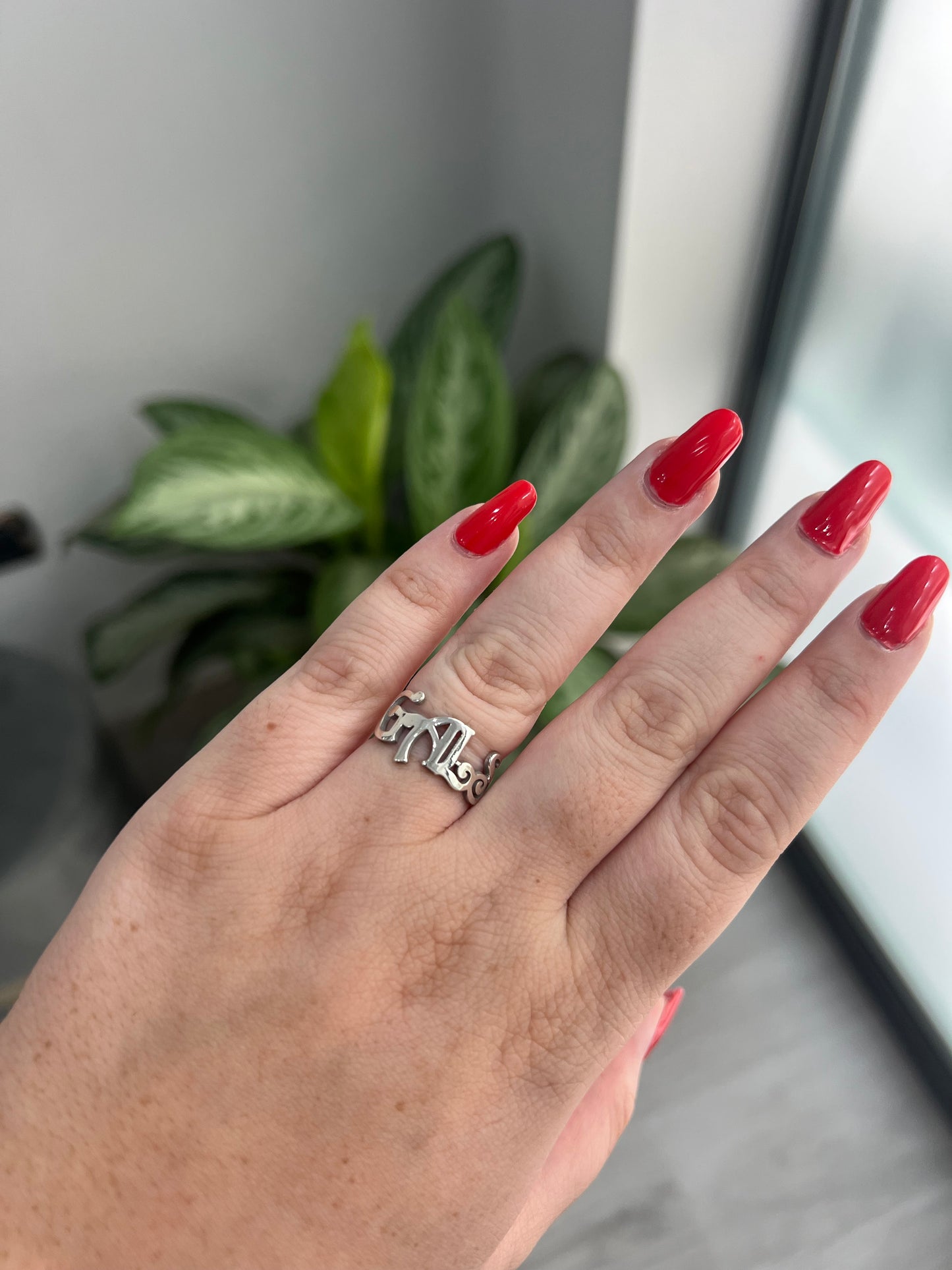 ANELLO CON INIZIALI