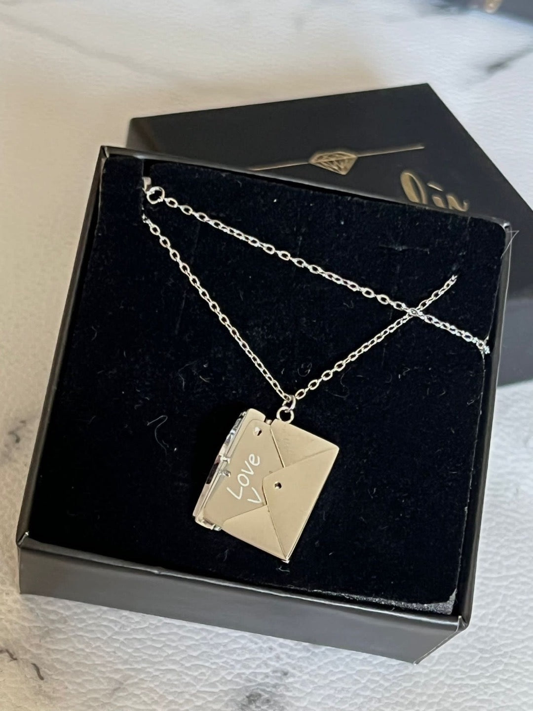 Collana lettera d’amore.