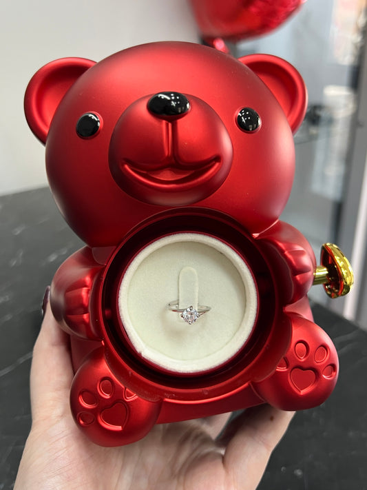 BOX ORSETTO CON SOLITARIO