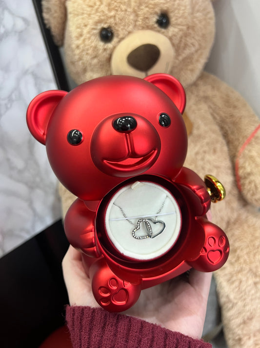 BOX ORSETTO CON CUORI