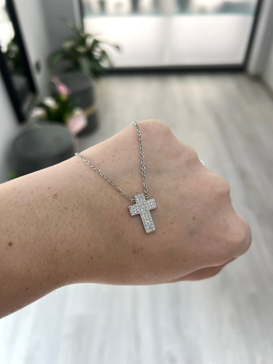 Collana mini cross