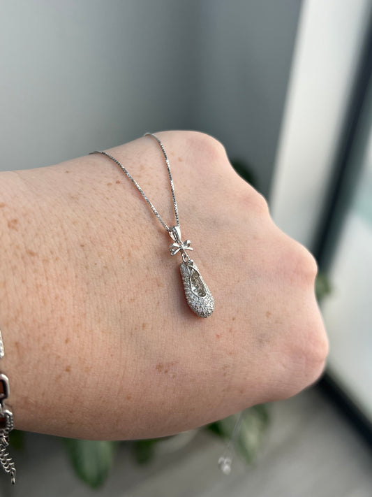 COLLANA SCARPINA DA PUNTA