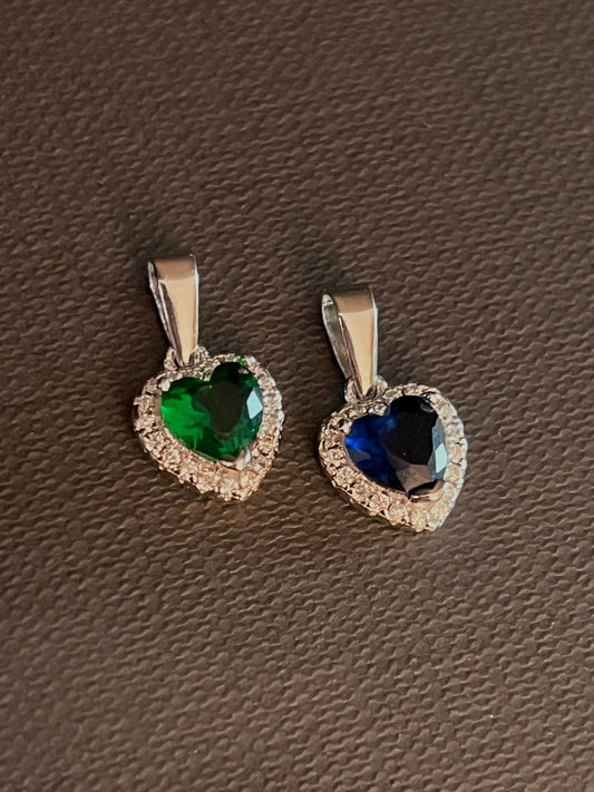 Collana heart diamonds.